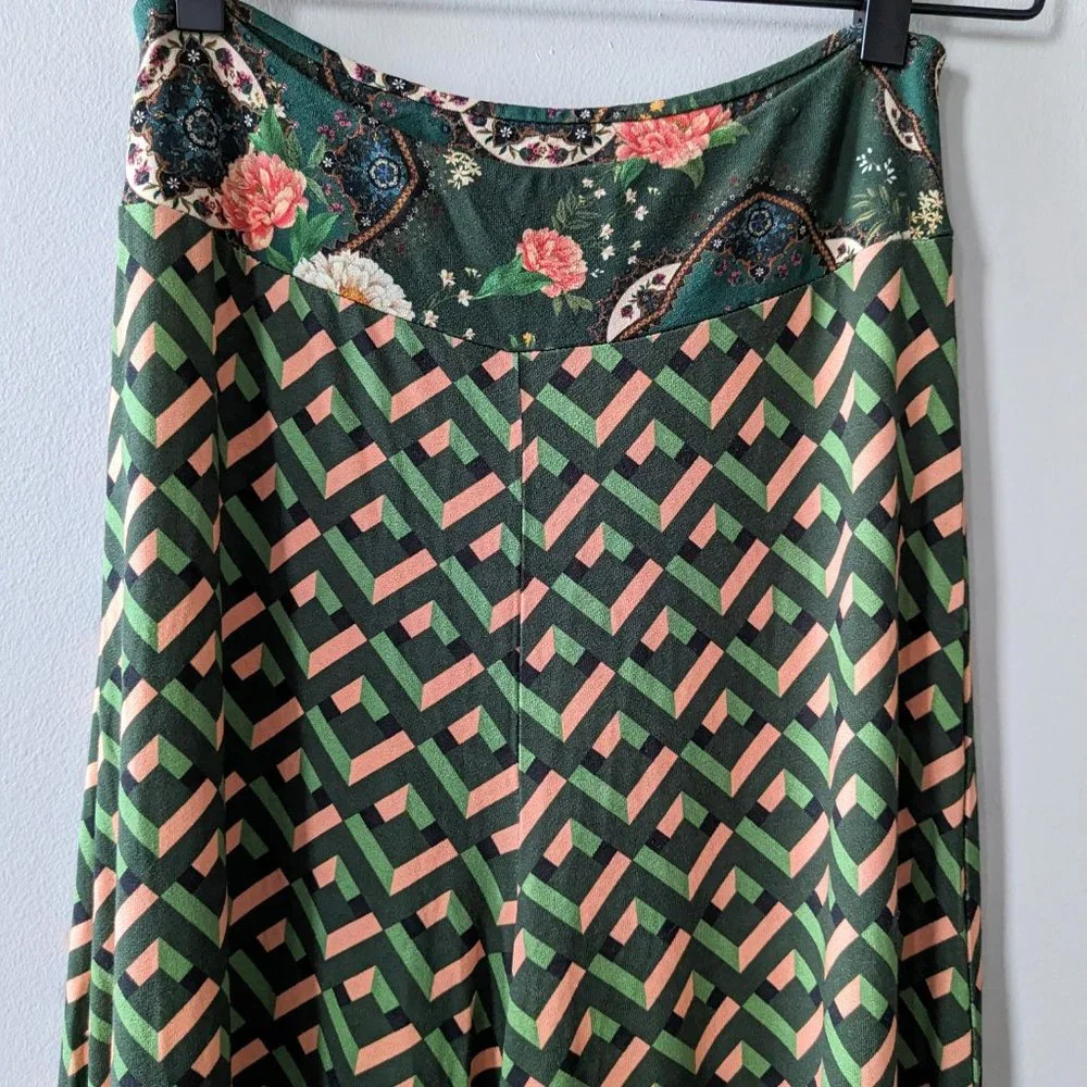 Farm Rio for Anthropologie Wide Leg Printed Pants - Picture 4 of 8